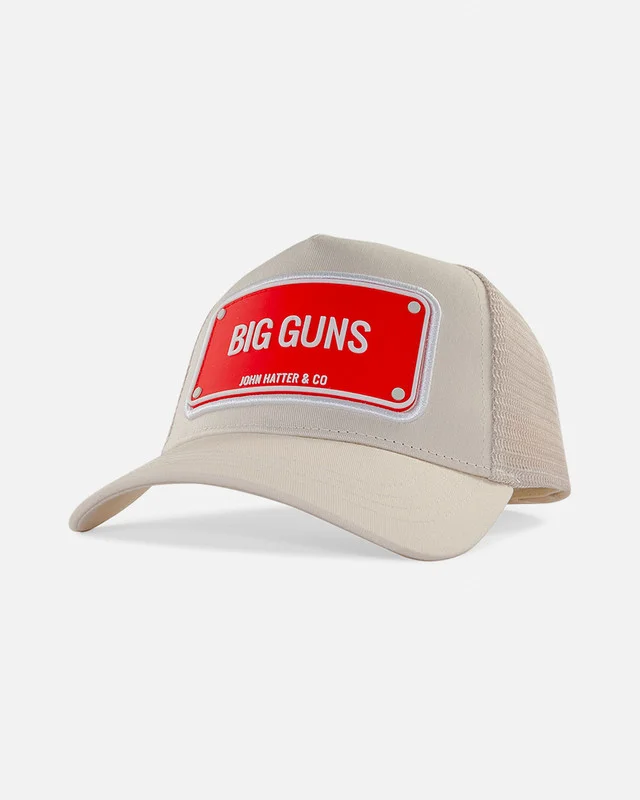 John Hatter Rubber - Big Gun Beige - Cap