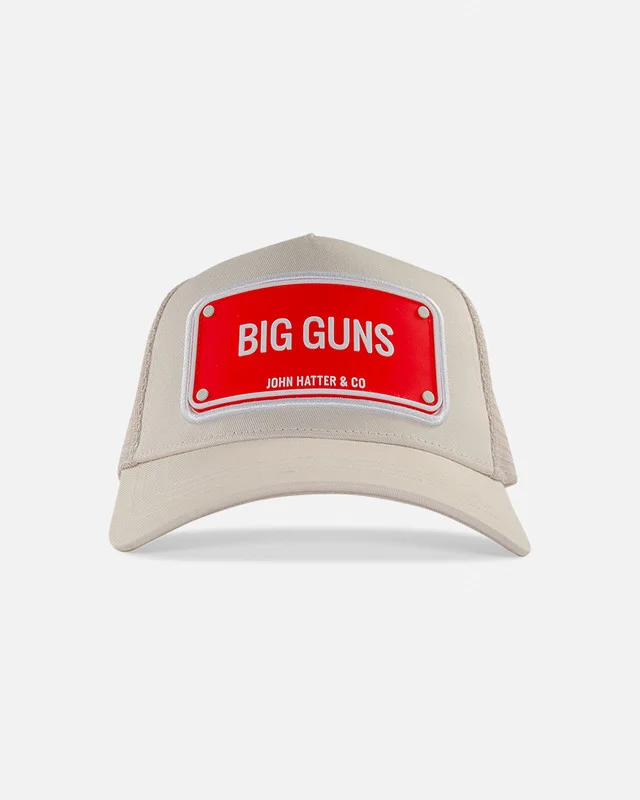 John Hatter Rubber - Big Gun Beige - Cap