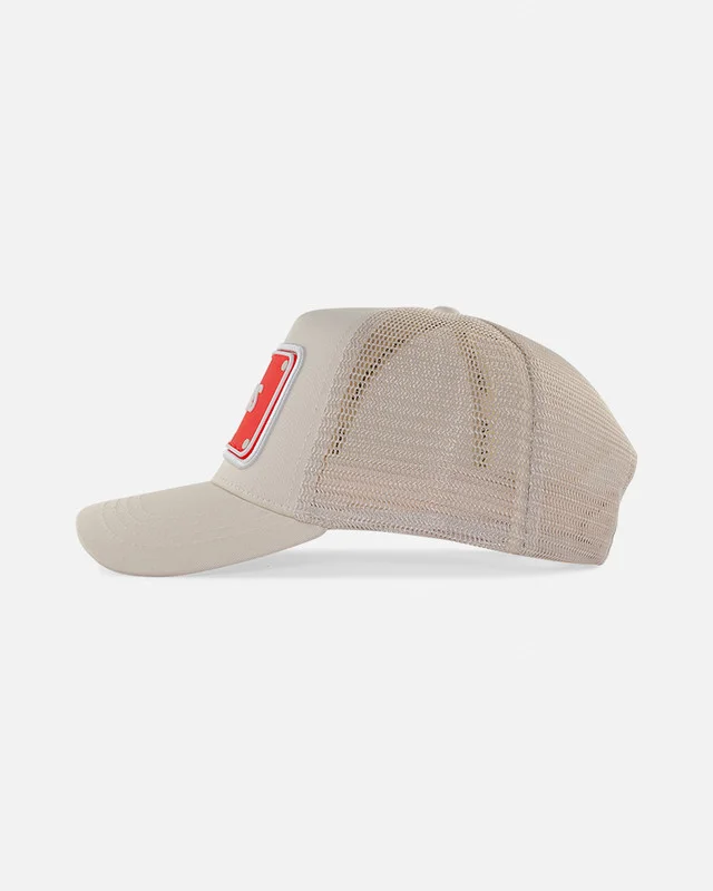 جون هاتر Rubber - Big Gun Beige - Cap