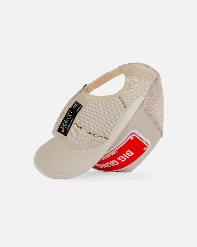 جون هاتر Rubber - Big Gun Beige - Cap