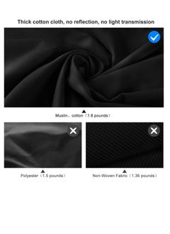 GUDOO Photography White Backdrops for Wall Mounted Setup Photoshoot Pure White Screen Cloth Sheet Background Zoom Polyester Photo Back Drop Pack for Party Photo Video Shoot 2 x 2 m  - Image 2