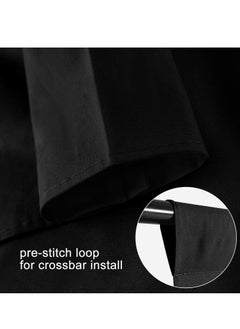 GUDOO Photography White Backdrops for Wall Mounted Setup Photoshoot Pure White Screen Cloth Sheet Background Zoom Polyester Photo Back Drop Pack for Party Photo Video Shoot 2 x 2 m  - Image 3
