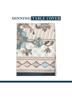 Kuber Industries Kuber Industries Dining Table Cover | 60x90 Inch | Net 6-Seater Table Cover | Indoor & Outdoor Table Cloth | Hotels-Restaurants Table Cover | Flower Digital Embroidery Print-730 | DTC | Green  - Image 2