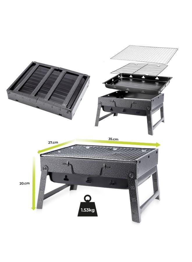 Loquat Barbecue Stand with Grill RF10357|Foldable Barbecue Charcoal Grill - Image 5