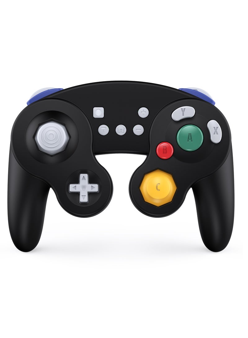 Exlene Gamecube Controller Switch, Wireless Pro Controller for Nintendo Switch/Lite/PC/Android/iOS/Steam, Support Wake Up, Motion, Adjustable Rumble, Turbo  Auto Turbo - Image 1
