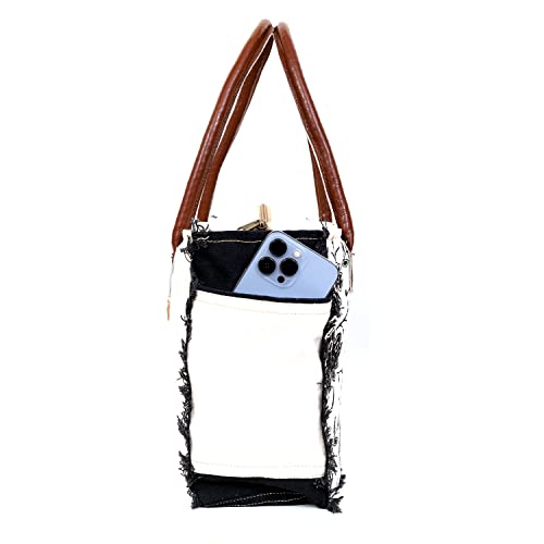 CREATIVE LEATHER ART Sel De Mer Canvas Hobo Bag – Stylish Tote for Women | Perfect Beach Bag, Summer Companion & Everyday Essential - Image 5