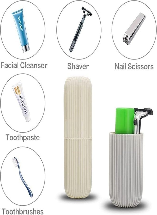 CARTZILLA Travel Toothbrush & Soap Case - Waterproof Leakproof Portable Holder with Drainage & Lid | Compact Hygiene Organizer for Travel, Gym & Bathroom | Durable PP Plastic Box - Image 5