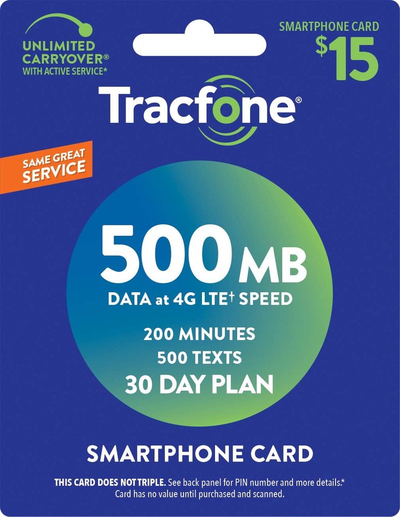 Smartphone Only Plan - 30 Days / 200 Minutes / 500 Text / 200MB Data