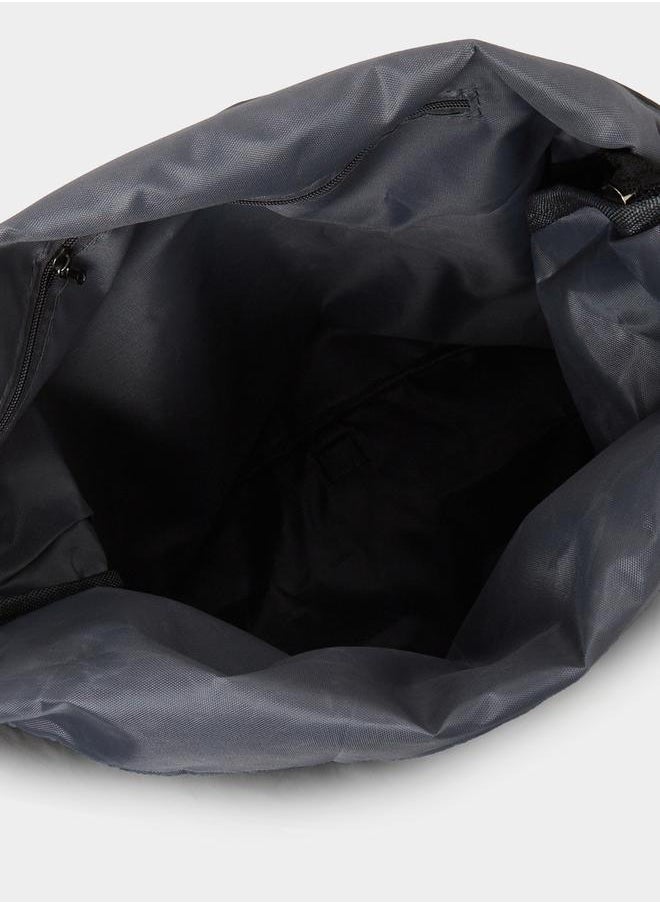 Styli Printed Pocket Detail Backpack  - Image 5