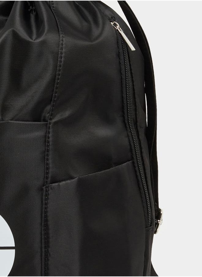 Styli Printed Pocket Detail Backpack  - Image 4