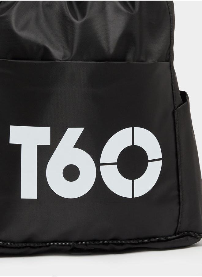 Styli Printed Pocket Detail Backpack  - Image 3