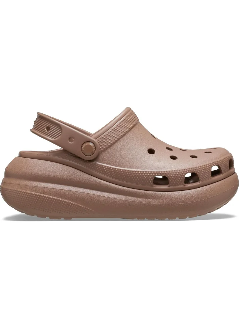 crocs Classic Crush Clog Women's Slippers 207521-2Q9 Latte