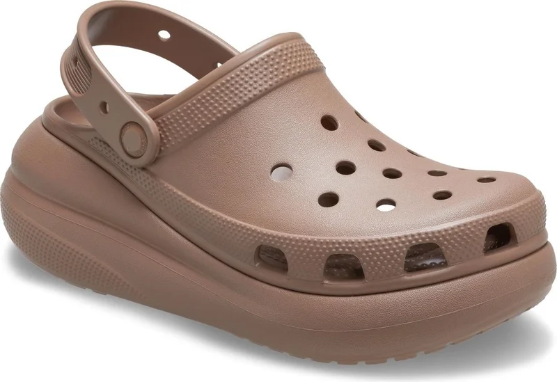 كروكس Classic Crush Clog Women's Slippers 207521-2Q9 Latte