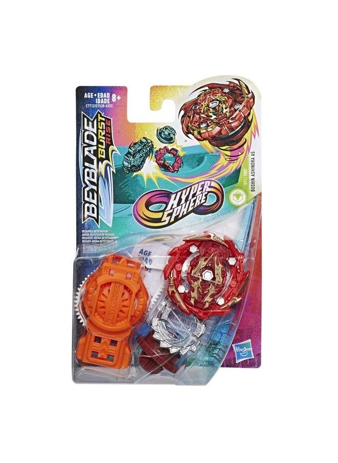 BeyBlade - Burst Rise Hypersphere Bushin Ashindra A5 Starter Pack Defense Type Battling Top Toy And Right/Leftspin Launcher Ages 8 And Up - Image 1