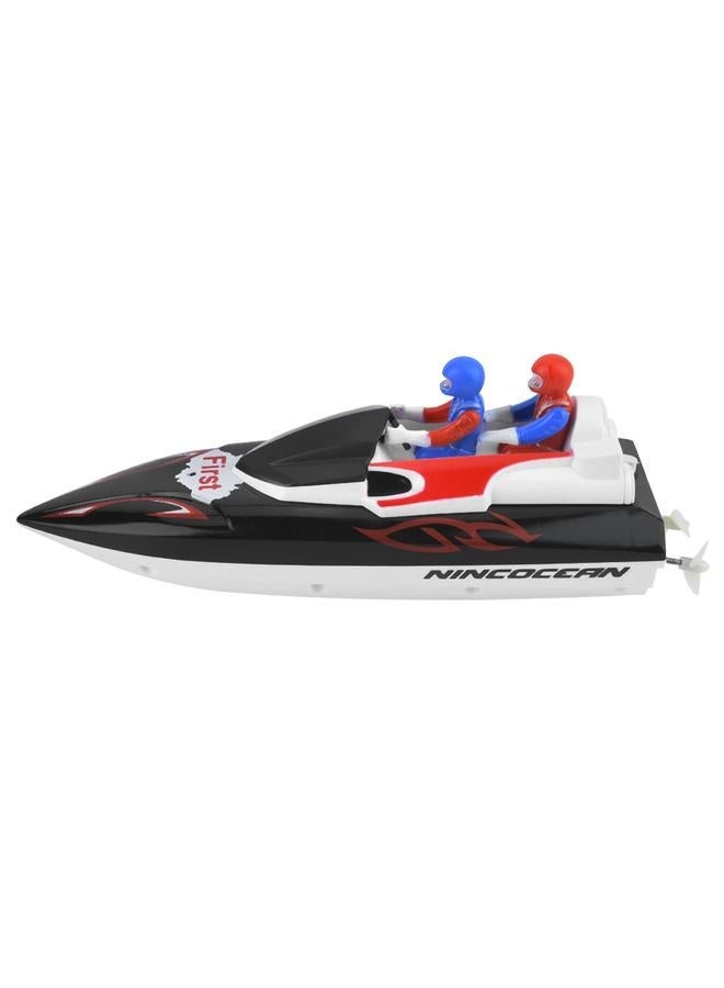 2011-15B Electric Remote Control Mini Boat Racing Speedboat Model Kids Toy Vehicle Ship - Image 3