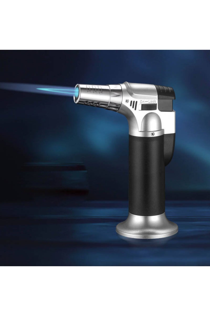 دينكس موقد بيوتان متميز، ولاعة تخييم، ولاعة مطبخ احترافية مزودة بقفل أمان وتعديل اللهب، ولاعات بيوتان للحلويات | نار المخيم. | رياضة المشي | شواء | الغاز مضمن - Image 1