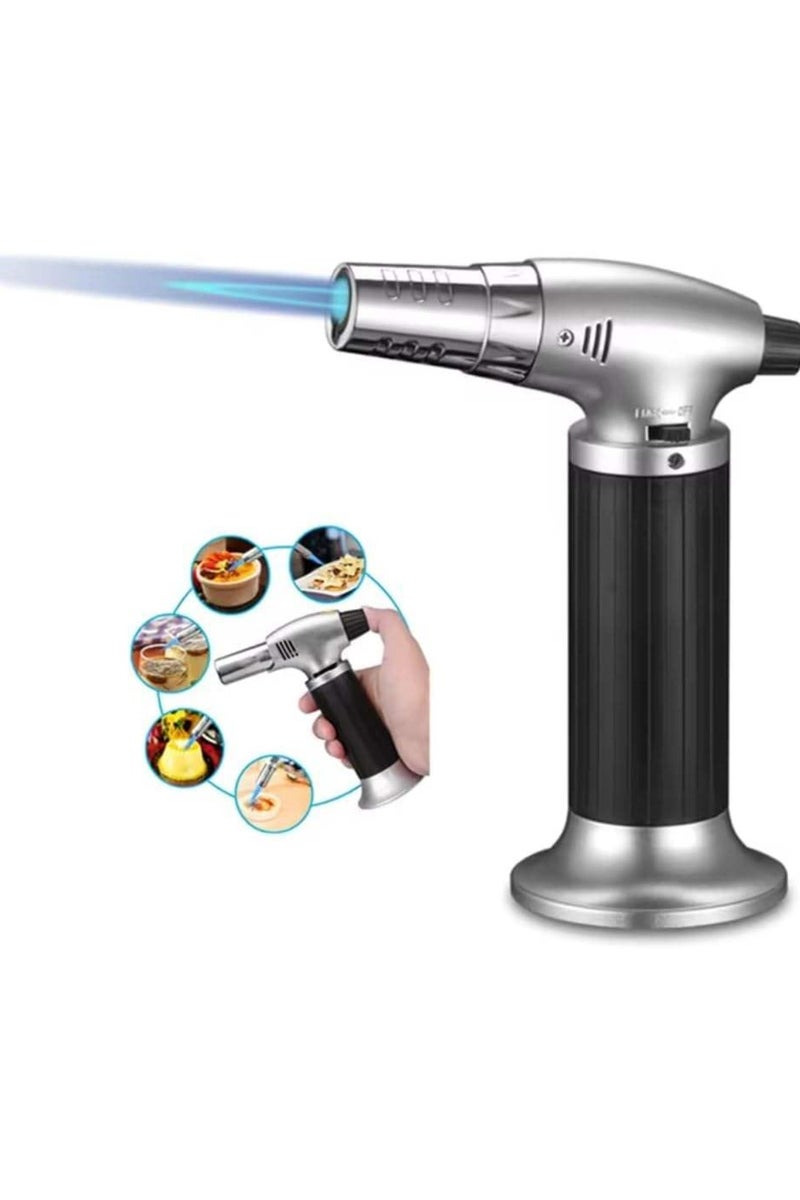 دينكس موقد بيوتان متميز، ولاعة تخييم، ولاعة مطبخ احترافية مزودة بقفل أمان وتعديل اللهب، ولاعات بيوتان للحلويات | نار المخيم. | رياضة المشي | شواء | الغاز مضمن - Image 3