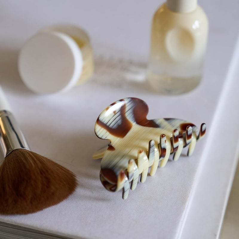 France Luxe Couture Jaw Clip - Caramel Horn - Image 5