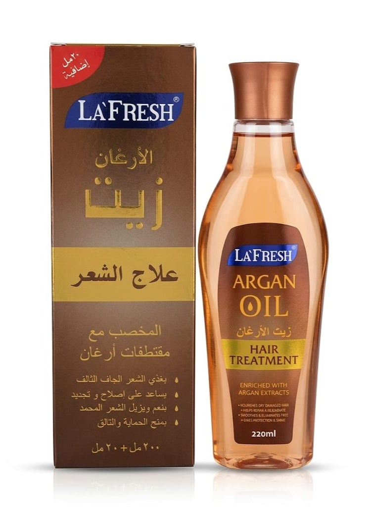 Argan Oil Hair Treatment 200 ML + 20 ML EXTRA