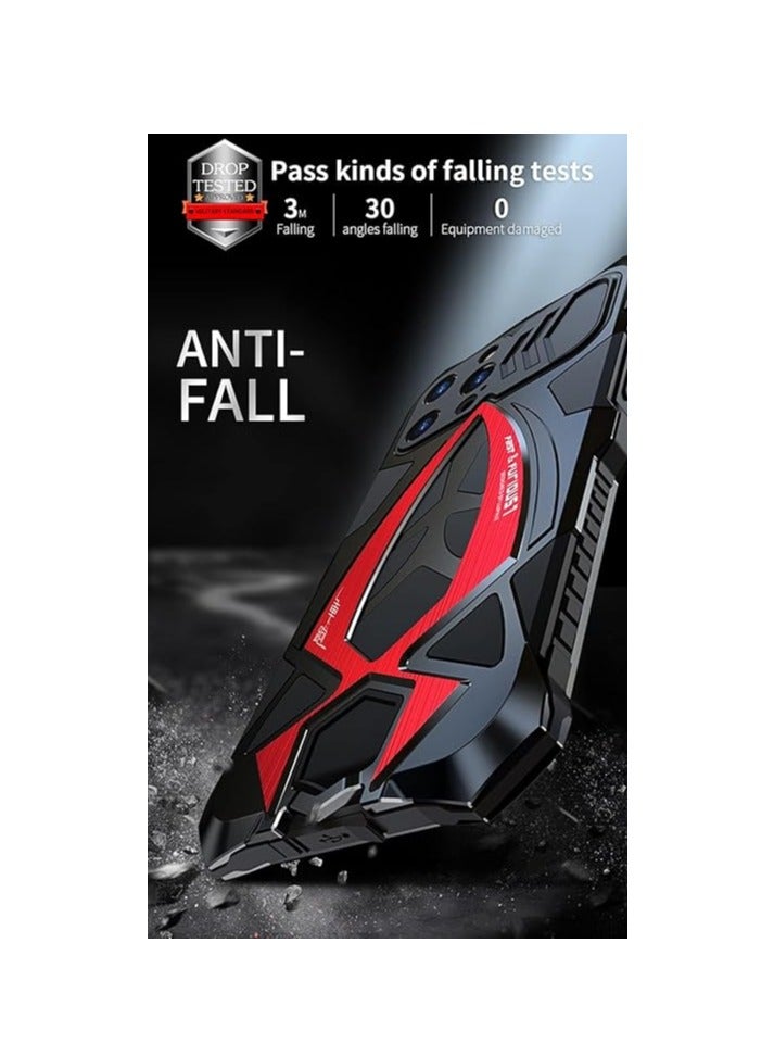 general Metal Case for iPhone 15 Pro Max, with 1 Tempered Glass Screen Protector - Image 5