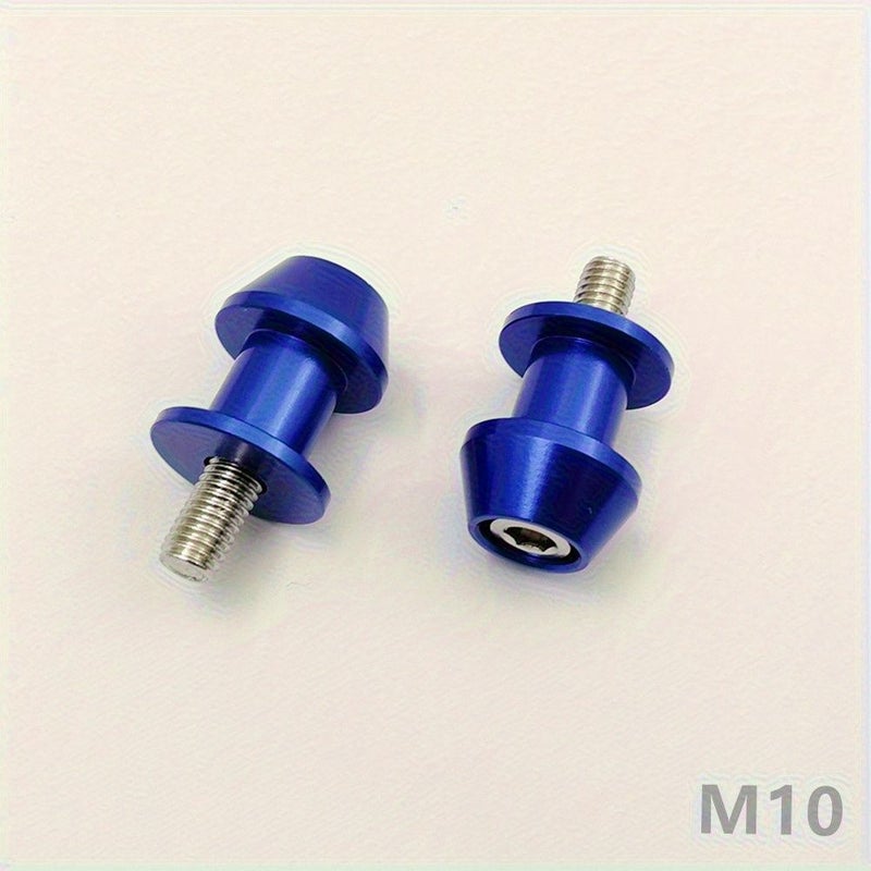 Red Motorcycle Swing Arm Spool Holder 1 Pair Universal for Most Bikes - Image 4