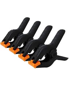 PADOM Padom 4ps  Photography Studio Background Stand Holder Clips Backdrop Clamps Pegs Photo Equipment  - Image 1