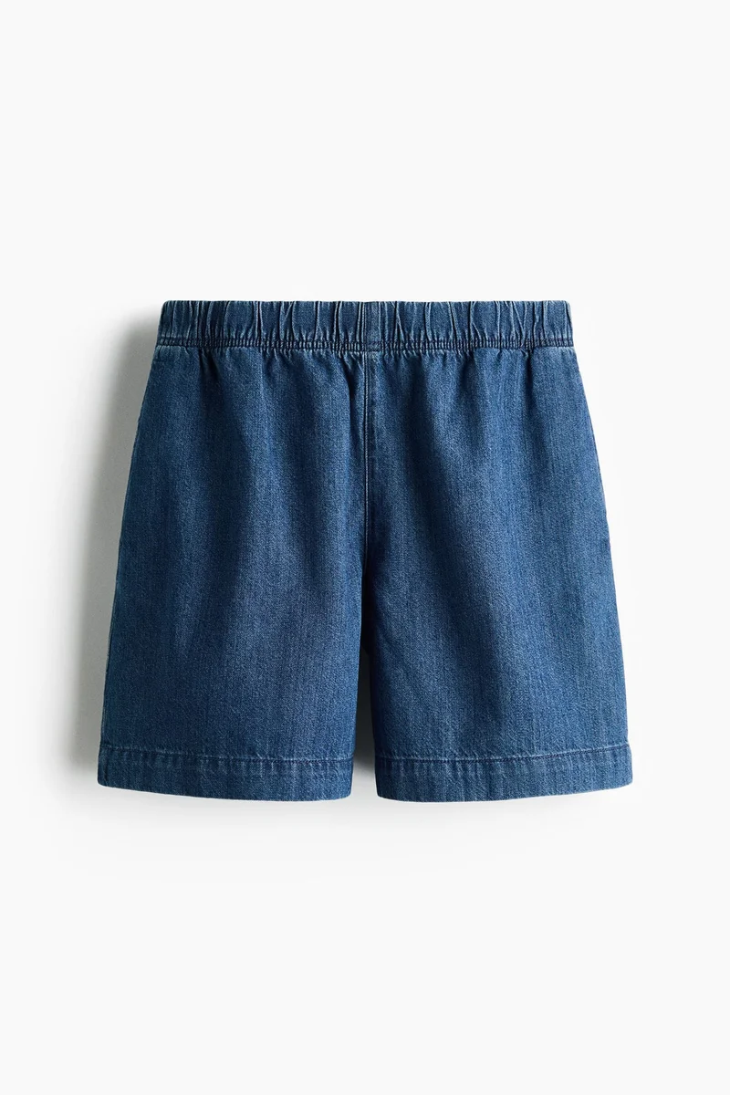 H&M Denim pull-on shorts