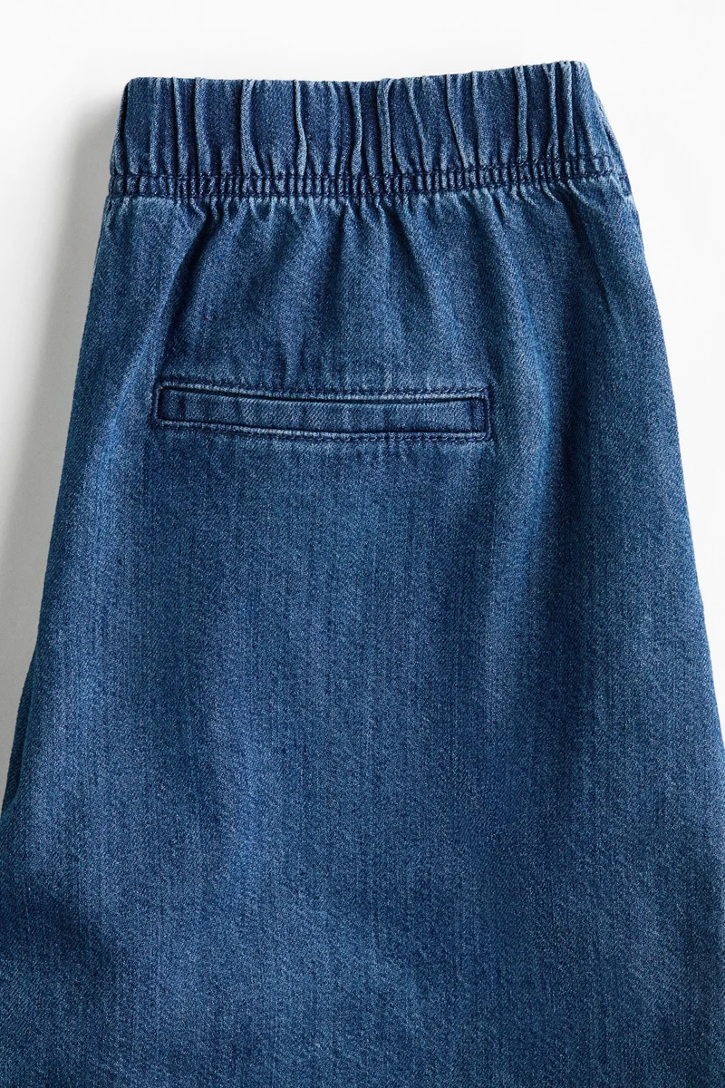 H&M Denim pull-on shorts