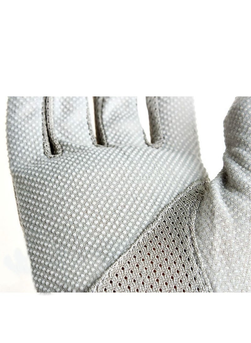 قفازات قيادة نسائية بيضاء - Image 3