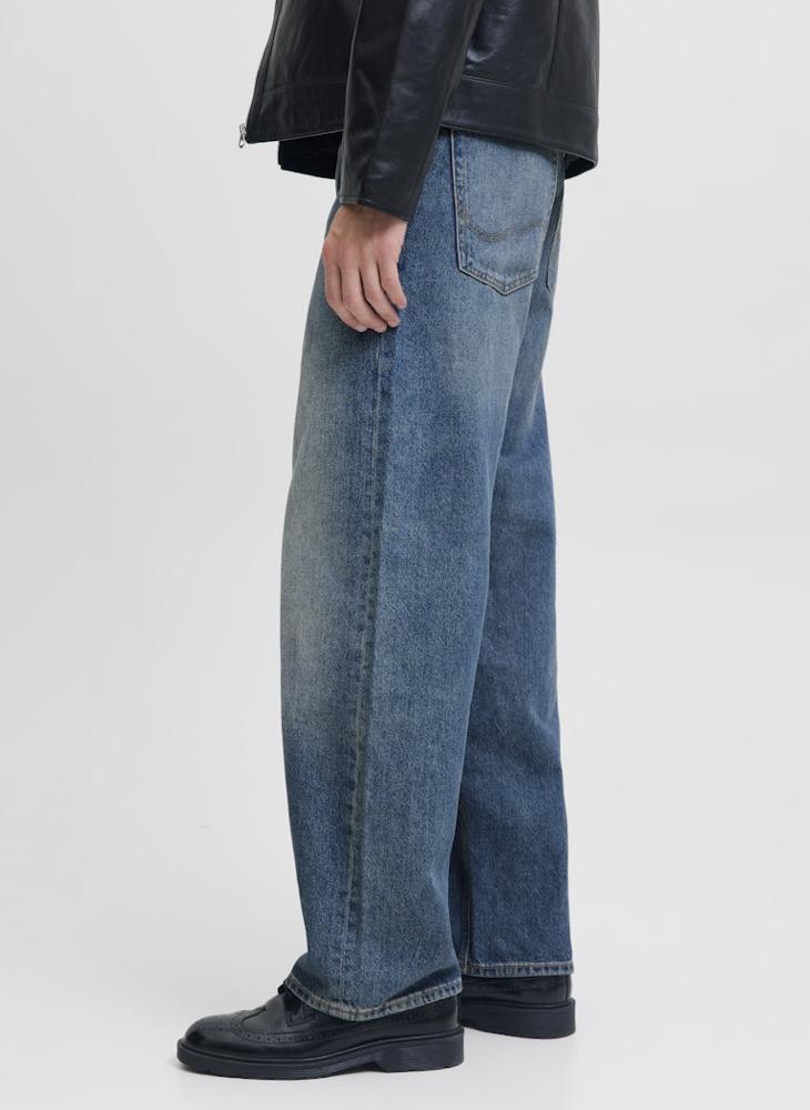 JACK & JONES Light Wash Straight Fit Jeans - Image 3