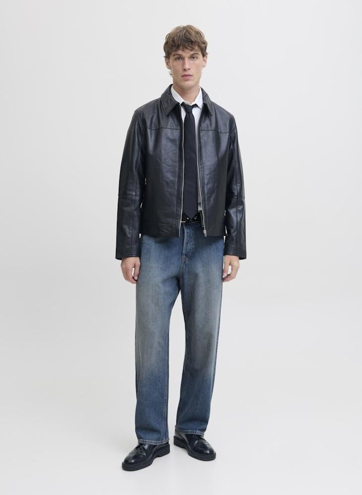 JACK & JONES Light Wash Straight Fit Jeans - Image 4