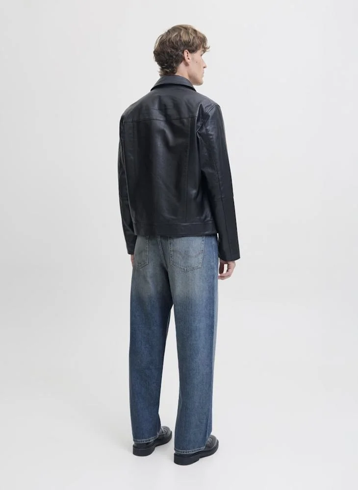 JACK & JONES Light Wash Straight Fit Jeans
