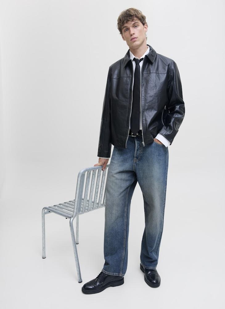 JACK & JONES Light Wash Straight Fit Jeans - Image 5