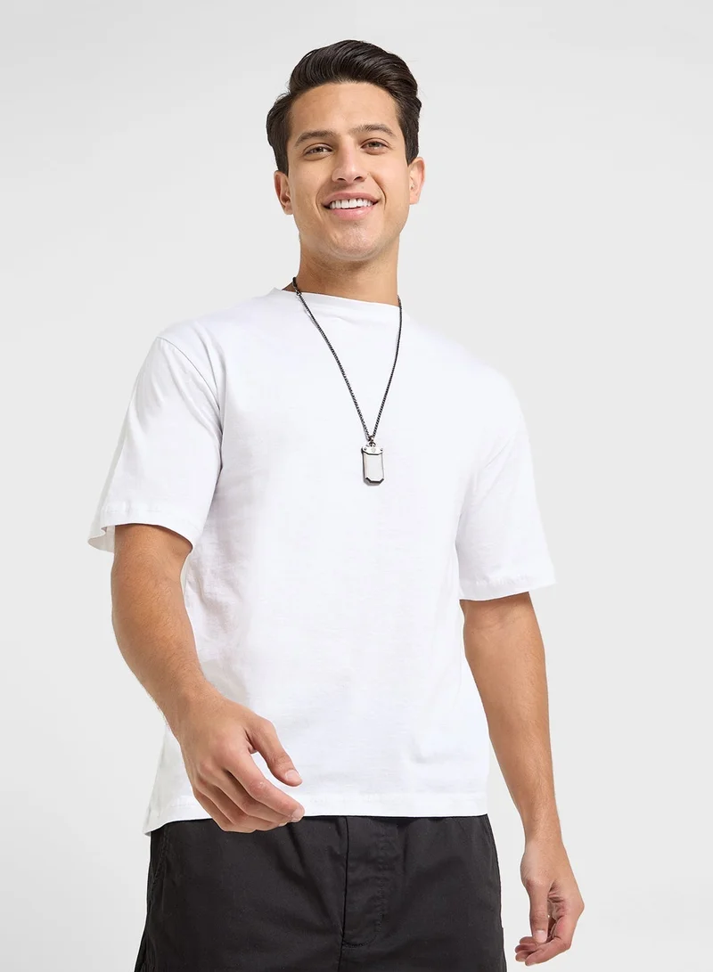 سفنتي فايف تيشيرت جرافيك واسع