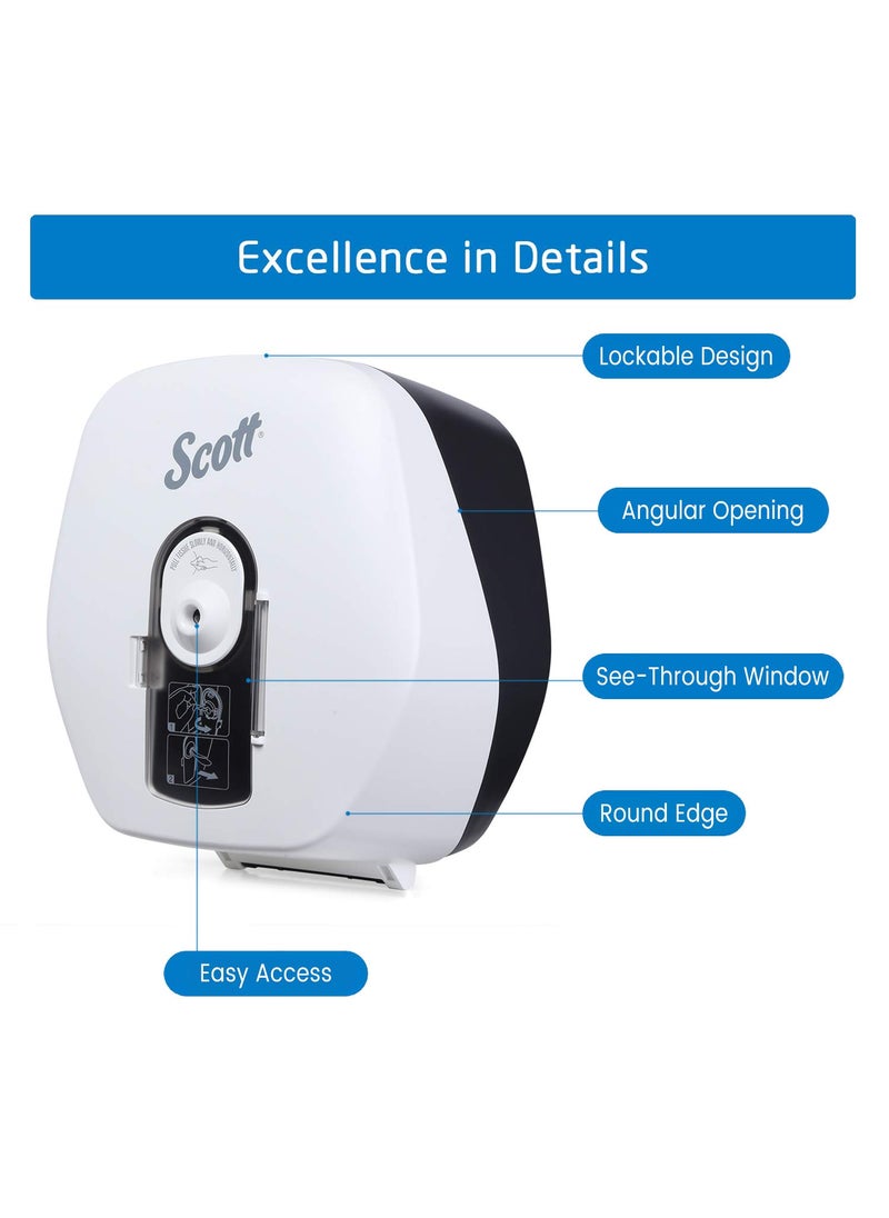 Scott Scott Centerpull Toilet Paper Tissue Dispenser 57204A  - Image 3
