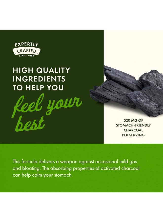 SWANSON Activated Charcoal 260 mg 120 Capsules - Image 3