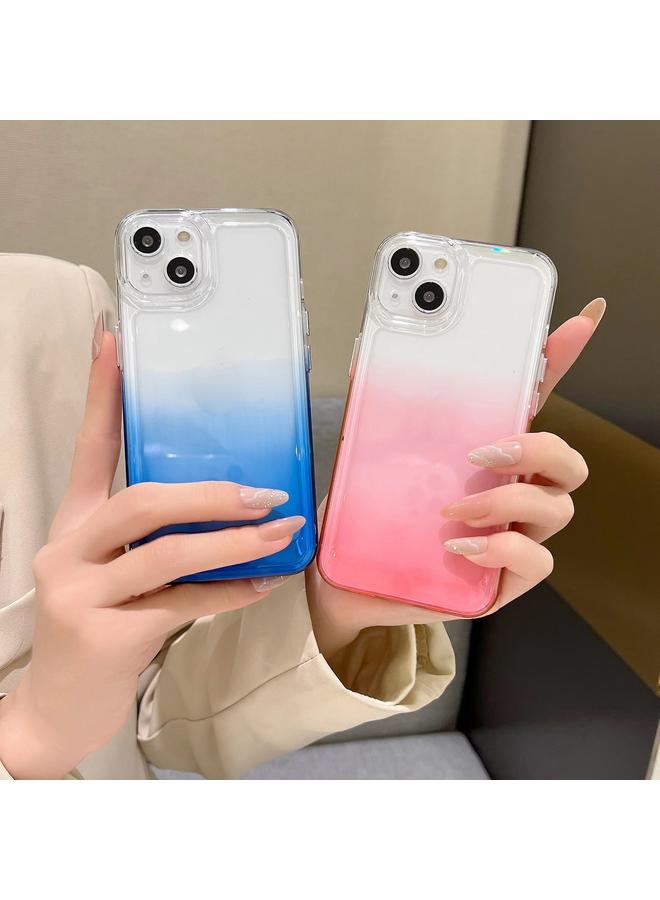 Zaboon Case For iPhone 13 Pro Gradient Electroplated Button Space Phone Case - Image 3