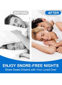 VOGSIG 120Pcs Gentle Transparent Strips Anti Snoring Sleep Tape Disposable Mouth Strips Less Mouth Breathing and Pain Free Removal Tape Reduce Noisy Air Leaks Mouth Tape Sleep Strips  - Image 5