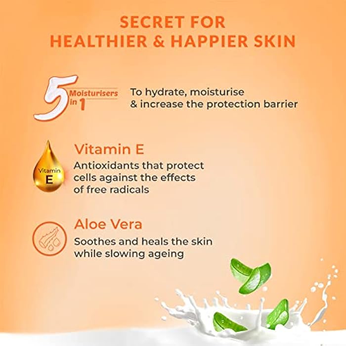 Creme 21 Creme21 Body Lotion for Dry Skin with Vitamin E & Aloe Vera, 400 ml - Image 3