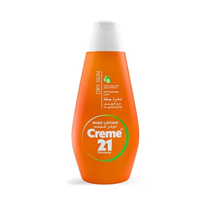 Creme 21 Creme21 Body Lotion for Dry Skin with Vitamin E & Aloe Vera, 400 ml - Image 1