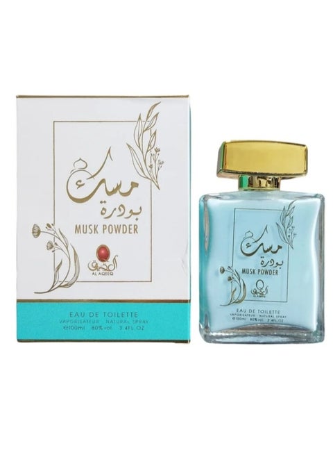 Musk Powder Eau De Toilette For Unisex - 100 ML