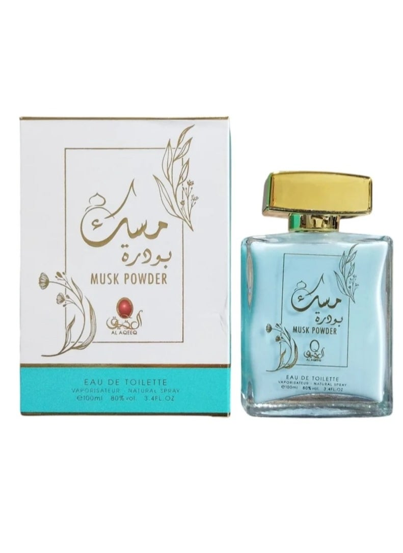 العقيق - مسك بودرة او دي تواليت للجنسين - 100 مللي - Image 1