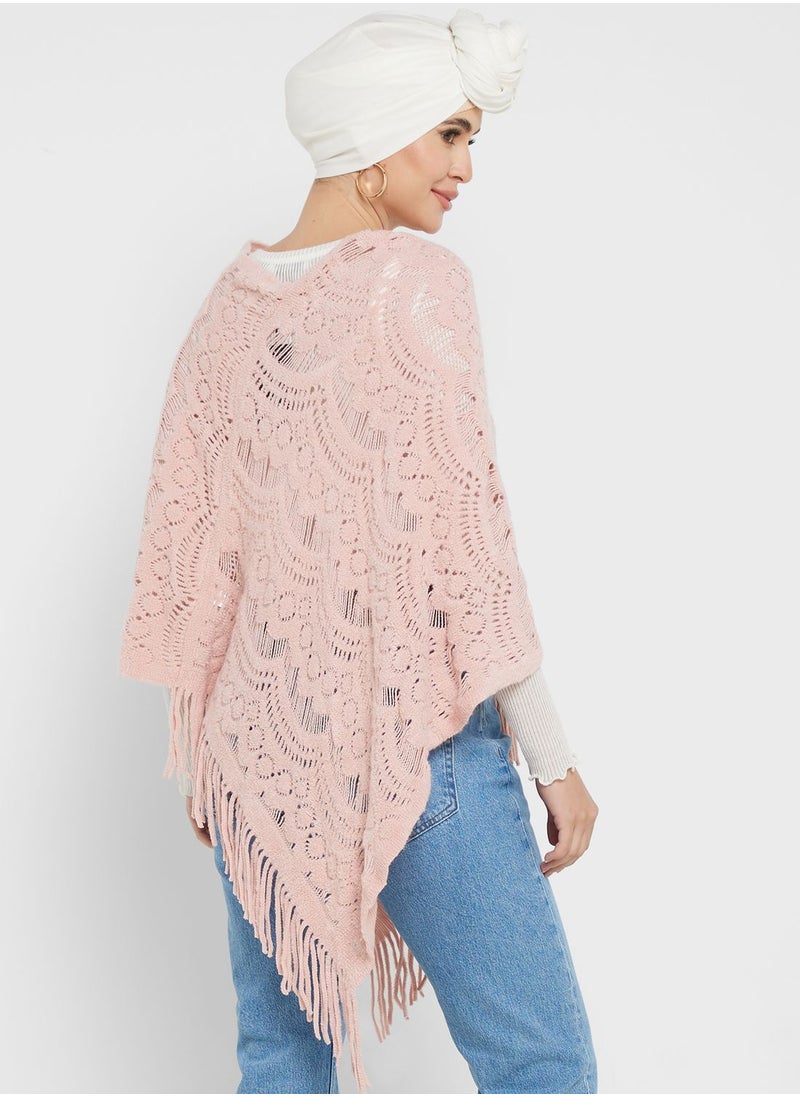 Khizana - Crochet Cape Knitwear - Image 1