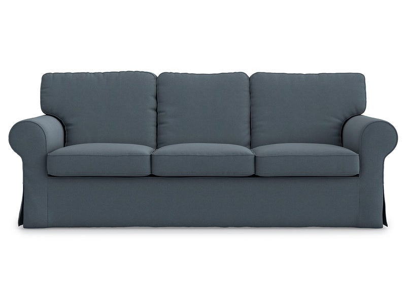FMCTL FMCTL Ektorp Couch Cover Replacement for IKEA Ektorp Sofa Cover 3 Seat Ektorp Sofa CoverEktorp 3 Seater CoverEktorp Slipcover Only Doesnt Fit UpplandTitanium GreySofa Cover Only 