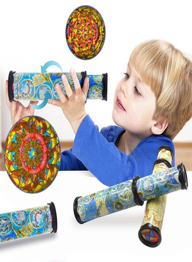 Anyumocz 2 Pcs Magic Kaleidoscope,Old World Kaleidoscope Classic Toys,Stretchable Long Classic Kaleidoscope Toy for Boys and Girls Gifts,Children Toys(Two Colors) - Image 4