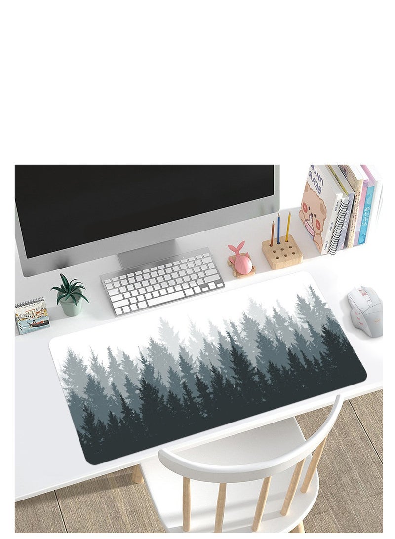 Large Mouse Pad Extended Gaming Mouse Pad Non-Slip Rubber Base Mouse pad Office Desk Mat Smooth Cloth Surface Keyboard Mouse Pads for Computers 800 X300 X 3mm