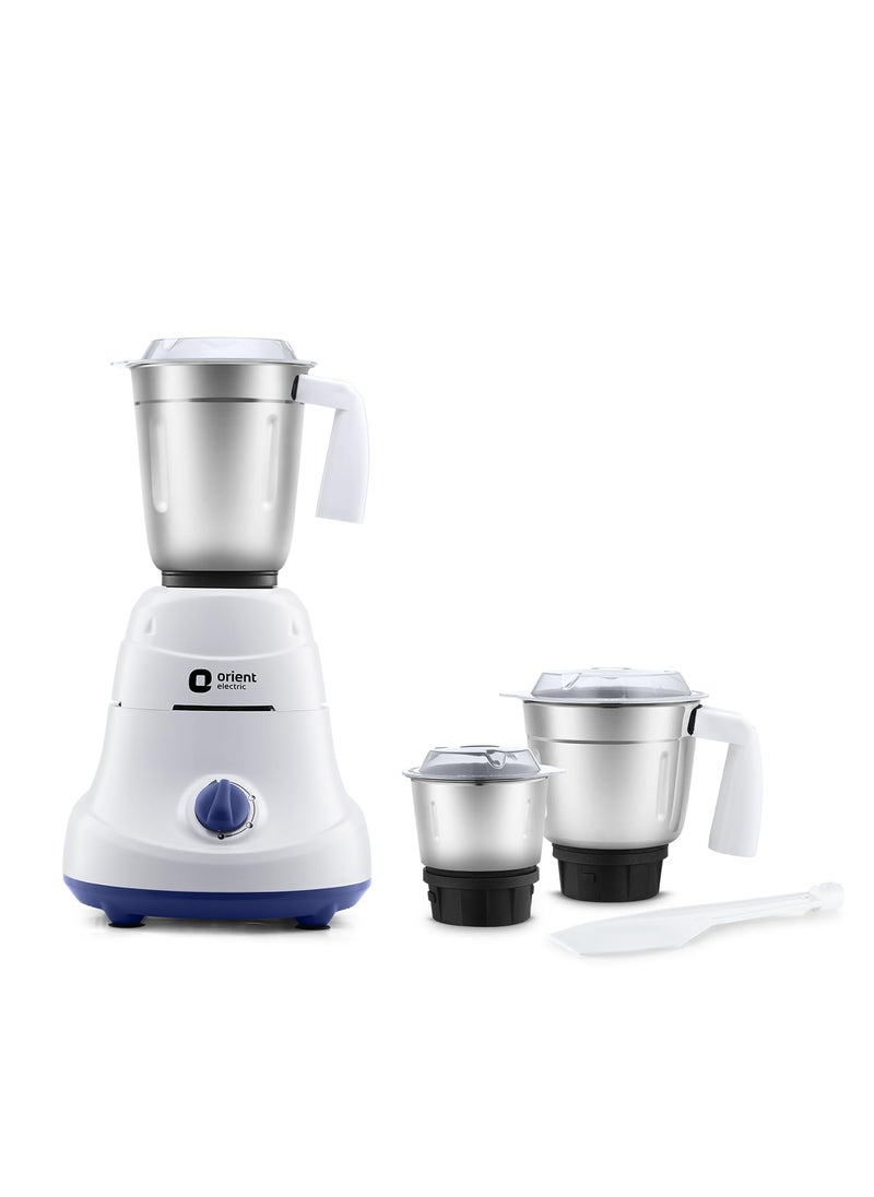 Orient Electric Orient Electric 750W mixer grinder | Super power 750 MGSP75WB3 3 jar with 3 SS jars | Longer life balanced coil motor | ABS body | Uniform grinding | 5 years motor warranty  - Image 1
