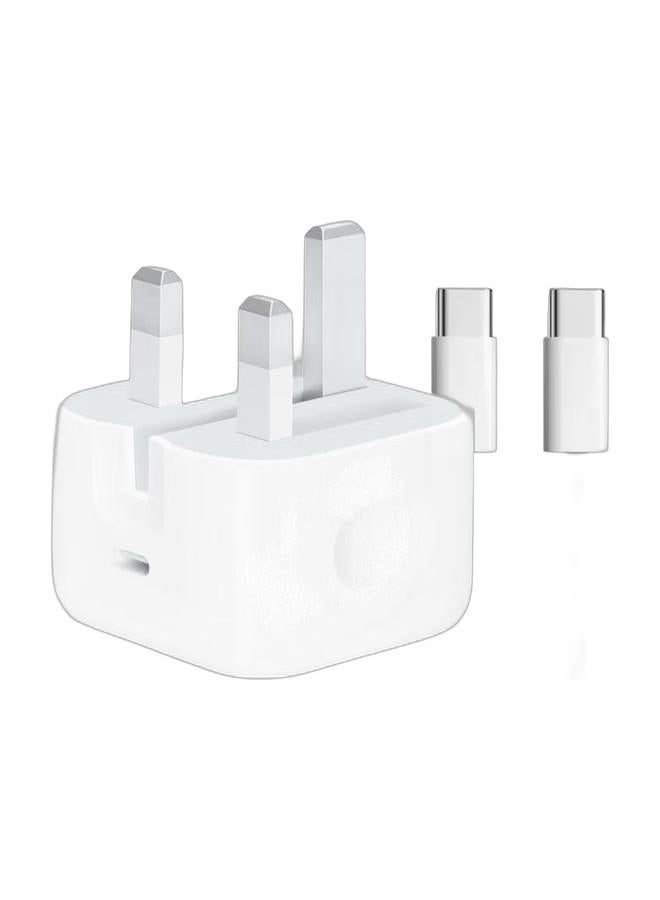 جيميناي فيش جداري بقوة 20 واط بمنفذ تايب سي مع كيبل شحن تايب سي بقوة 65 واط يدعم الشحن السريع - Image 2