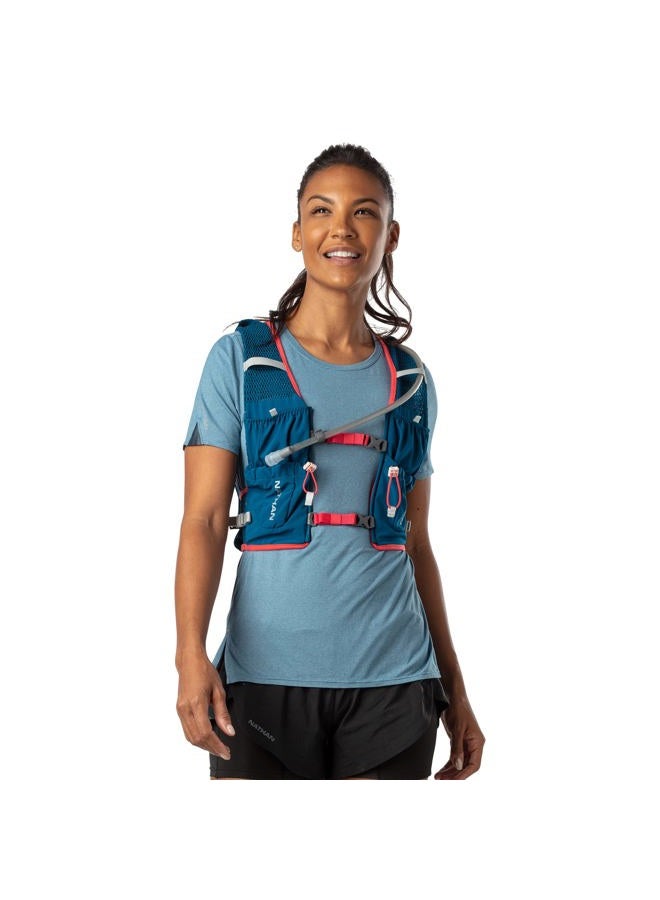 NATHAN VaporAir Lite 4 Liter Vest & Hydration Pack with 2L Bladder, Front Water Bottle Pockets, Soft & Breathable Material for Comfort - Image 5