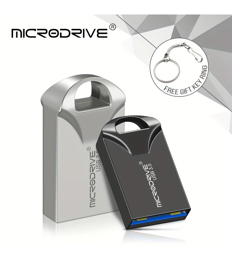 ذاكرة فلاش USB 3.0 معدنية صغيرة عالية السرعة بسعة 16 جيجابايت، عصية ذاكرة فضية اللون للحاسوب الشخصي واللابتوب والتابلت ومشغل السيارة - Image 5